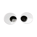 Miniatyrbild 3 av 5: Jumbo självhäftande Googly Wiggly ögon 7,5/10/15,4 cm för leksaker dockor DIY 10cm