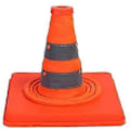 Miniatyrbild 3 av 5: 15,5 tum hopfällbara trafikkoner, mångsidig popup-reflexkon (1-pack) - Yvan LGL