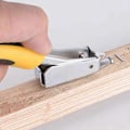 Miniatyrbillede 3 af 5: Hæfteklammeudtrækker, hurtig udtrækker til fjernelse af hæfteklammer, stålkonstruktion, polstringsløfter/metaludtrækker gummibelagt hæfteklamme fjernelsesværktøj (LGL)