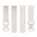 Miniatyrbillede 2 af 5: Til Fitbit Charge 5 Silikone Urrem LGL Moon White S