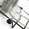 Miniatyrbillede 3 af 5: Spireglas Stativer 4 Stk, Konserveringsglas Holder til Spiring, Rustfrit Stål Skærm, Spirestativer Foldbare Justerbare {LGL}