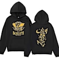 Miniatyrbillede 1 af 4: Xaden Riorson House Hættetrøjer Iron Flame Dragon Rider Fourth Wing Emblem Sweatshirt Basgiath War Herre Mode Cool Oversized Hættetrøje LGL A5273-black M