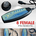 Miniatyrbild 3 av 3: 8-Pin Hona Fjärrkontroll för Massage Power Lift Fåtölj Handkontroll 12VD75 LGL without heating function