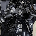 Pikkukuva 4 / 5: 3D Moottoripyörätarrat 2 kpl Katepaneelitarroja Tankin logot Kawasaki H2R Z125 Z250 Z300 Z400 Z650 Z800 Z1000 moottoripyörän polvi- ja säärisuojat LGL Red