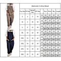 Miniatyrbilde 2 av 2: Sommeroverall for kvinner med lommer, dungarees, linskortdrakt, avslappet løs romper, ermeløs jumpsuit LGL Black L
