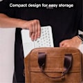 Miniatyrbilde 2 av 5: Gjennomsiktig fargerikt lysende Bluetooth-tastatur 10-tommers bakgrunnsbelyst Bluetooth-tastatur egnet for Ta