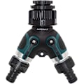 Miniatyrbilde 1 av 5: Way 1, 1/2 & 3/4 Tommers Hageslangefordeler - Hageslange Y-kobling - 2-krets Hageslangevelger (LGL)