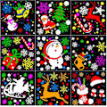 Miniatyrbillede 3 af 4: Projektor 16 Mønstre Juleprojektor Udendørs Lys Til Jul Nytår Scene Hjemmefest Dekoration Høj lysstyrke (LGL)
