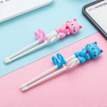 Miniatyrbillede 4 af 5: 2 par træningspinde, lærepinde til børn - God LGL Pink