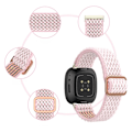 Pikkukuva 5 / 5: Nyloninen kellon ranneke Fitbit Versa 3/4 -kelloon (LGL) Mörkblå Mørkeblå