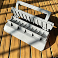 Miniatyrbild 4 av 5: Kebabform Kebabtillverkare BBQ Kebabtillverkare Utomhus Grillprylar LGL A