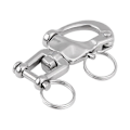 Miniatyrbillede 4 af 5: Ny drejelænke båddele universel montering 316 rustfrit stål 70mm tilbehør gear håndtegnet marine hardware LGL