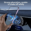 Miniatyrbild 3 av 5: Vacuum Adsorption Biltelefonhållare Stark Magnetisk Mobiltelefonfäste Stativ 360 Rotation Universal Stabil Sugkopp Telefonfäste för iPhone LGL
