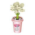 Miniatyrbillede 4 af 5: Mors Dags Gave Blomsterbuket Byggesæt Plante Serie Pottede Byggeklodser Legetøj Gave Niuniu LGL C