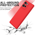 Pikkukuva 4 / 5: Motorola Edge 50 Neo 5G -kotelo, nestemäinen silikoni, naarmuuntumaton puhelinkuori käsiremmin kanssa, LGL Multicolor Style A