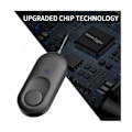 Miniatyrbillede 3 af 5: USB Muse Jiggler, Uopdagelig Musebevæger Automatisk Simulator til Forebyggelse af Computer Laptop Skærm Sleep LGL Black
