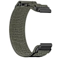 Miniatyrbilde 1 av 5: 22mm Nylon Klokkereim For Garmin Instinct 2 Solar LGL Grey