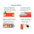 Miniatyrbillede 2 af 5: Brr-2p4s-5200s 14.4v 5200mah Udskiftningsbatteri til robotstøvsuger til S55 S60 S65 S50 S51 S5 LGL As Shown