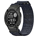 Miniatyrbilde 2 av 5: 22mm Nylon Klokkereim For Garmin Instinct 2 Solar LGL Blue