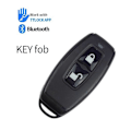 Miniatyrbild 4 av 5: 2,4 GHz Trådlös Fjärrkontroll Bluetooth Nyckelbricka för TTLOCK Smart Dörrlås Smarta Enheter Fungerar med LGL Black