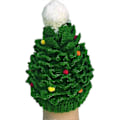 Miniatyrbild 3 av 3: WJTG Unisex Jul Vinter Stickad Virkad Mössa Tomtehatt Skäggmössor J LGL