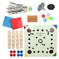 Miniatyrbild 1 av 5: Squid Game, Squid Game Gonggi, Squid Game Gonggi Set, Gonggi Koreansk Spel, Squid Game Spel, Koreanska Jacks Gonggi Spel Gong-Gi Set LGL C
