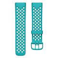 Pikkukuva 5 / 5: INF Fitbit Charge 5 ranneke urheilu silikoni 3-pakkaus Turkoosi/Koralli/Valkoinen (LGL)
