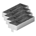Miniatyrbillede 1 af 5: 4-Stk Aktivt Kulfilter til 17004796 og Z9VR UD0 Hz9VR Emhætter LGL As Shown