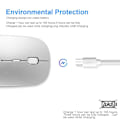 Pikkukuva 3 / 5: Bluetooth-hiiri kannettavalle/iPadille/iPhonelle/Macille (iOS 13.1.2 ja uudemmat) - Space Silver (LGL)