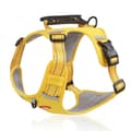 DUOMM HT-524 Andningsbar Hundsele Reflexiv Valpsäkerhetsväst med Kontrollhandtag ST - LGL Yellow S