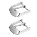 Klockspänne Delar, Remmar med Rimlig Design för Säker Fästning (LGL) Silver 1.4X0.2CM