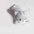 Miniatyrbillede 3 af 5: Sød håndledsstøtte musemåtte killing håndledsstøtte ergonomisk musemåtte blød memory foam håndledsstøtte skrivebordsmåtte egnet til computer laptop tastatur (LGL)