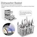 Miniatyrbillede 4 af 4: Opvaskemaskine Bestik Kurv Bakke Til Ariston Hotpoint Indesit Stærk Pl  (LGL)