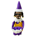 Pikkukuva 1 / 5: Snoop On A Stoop -tonttunukke Resin Plush -nukke Pehmeä Tuntuma Nukke Leikkikalu Koriste Joulujuhliin Loma Koti Puutarha Sisustus B Purple