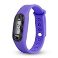 Pikkukuva 1 / 5: Askelmäärän aktiivisuusranneke Fitness Urheilukello Ranne-askelmittari LCD Aikuinen Lapsi (EPA02) LGL purple
