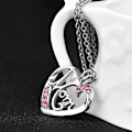 Miniatyrbild 4 av 5: Halsband för Mamma Silver (LGL) Rosa Lyserød