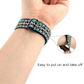 Miniatyrbild 2 av 5: För Xiaomi Redmi Watch 3 Watch Strap Elastisk Nylon Justerbart Smart Watch Band - Arrow [GGL] Wine red, Wine Red Style G Xiaomi Redmi Watch 3