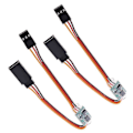 Miniatyrbillede 1 af 5: 2 Stk. Rc Servo Signal Reverser Rotationsinverter Til Jr Futaba Fly LGL
