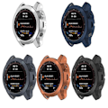 Pikkukuva 2 / 5: Garmin Fenix 7:lle iskunkestävä TPU-kellokotelo LGL Dark Blue