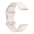 Miniatyrbillede 3 af 5: Til Fitbit Charge 5 Silikone Urrem LGL Moon White S
