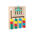 Miniatyrbilde 2 av 5: Tre 4-kanals Fargerike Kuler Gåbrett Puslespill Lære Fire Farger Kuler Gåspill Tanketrening Feriegave FLYE241575 LGL Multicolor