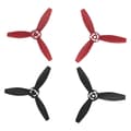 För Parrot Bebop 2 Drönare Propellerblad Drönartillbehör Svart+Röd (LGL)