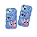 Miniatyrbillede 2 af 5: Til iPhone 6/7/8/SE/XR/11/12/13/15 Cover, Lilo & Stitch Blød Silikone Sødt Telefon Beskyttelses Cover LGL 6 7 8 SE