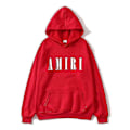 Miniatyrbilde 1 av 2: Amiri Genser Trykket Hettegenser Løs Genser Hettegenser Skjorte Topp LGL color 1 3XL