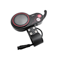 Miniatyrbild 1 av 5: QS-S4 48V-60V Tumgas LCD Display Mätare för Zero 8 9 10 8X 10X Elscooter 6PIN Display LGL Black