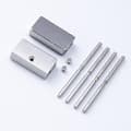 13mm lenke solid endeledd erstatning for Patek Philippe reim Nautilus 5711/5712 (LGL) Silver