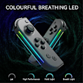 Miniatyrbilde 2 av 5: Ny Gamepad for Switch JOYCON Joystick Ett-knapps Vekking Bluetooth NS Somatosensorisk Vibrasjon Belysning LGL Black
