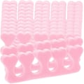 Miniatyrbilde 1 av 3: 40 stk. Svamp Negl Finger Tå Separatorer Neglekunst Pedikyr Manikyr Verktøy (Rosa) (LGL)