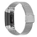Miniatyrbild 1 av 5: Kvalitets smartklocka armband justerbar smartklocka band ersättning för Fitbit Charge 6/5 [LGL] Silver Style B Fitbit Charge 6