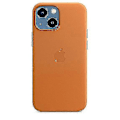 Miniatyrbild 1 av 2: Läderfodral för iPhone 13 Mini Läderfodral med Magsafe LGL Golden Brown